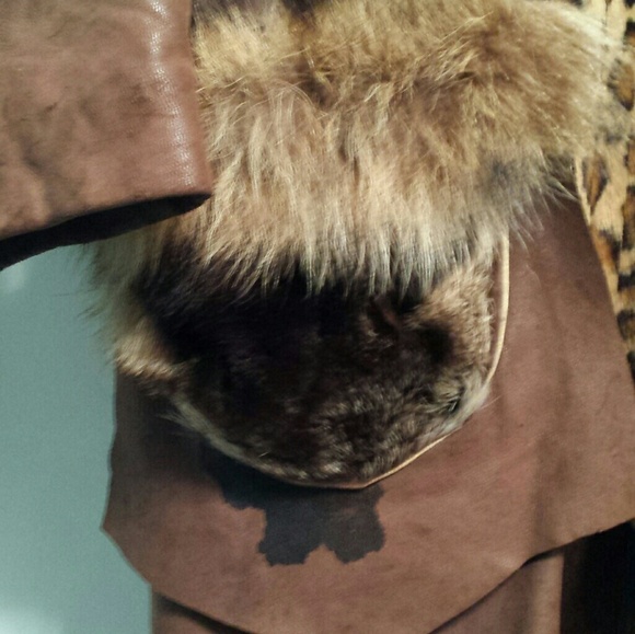 Vintage Women's Fox Run Leather Fringe Jacket - Picture 2 of 8